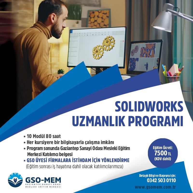 SOLIDWORKS UZMANLIK PROGRAMI