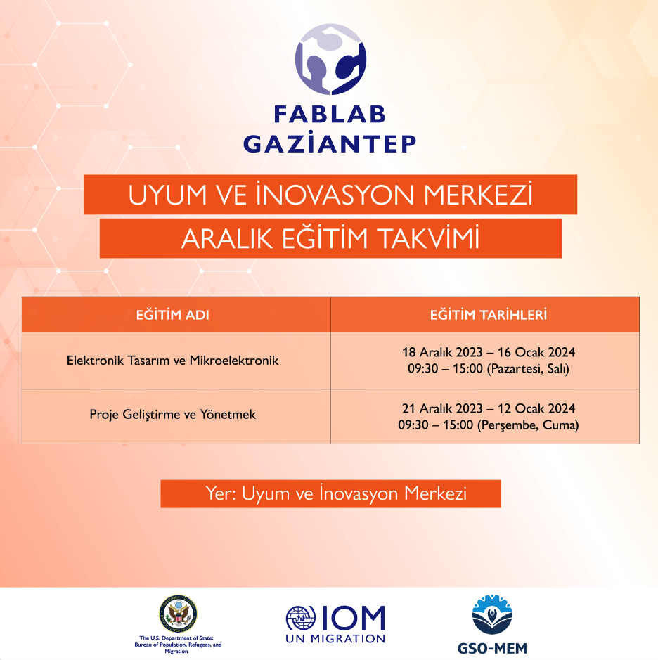 İSTİHDAMI ARTIRMAYA YÖNELİK TEKNİK EĞİTİMLER