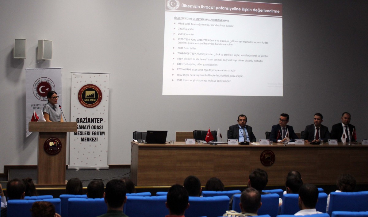 GSO-MEM’DE “DIŞ TİCARET BİLGİLENDİRME SEMİNERİ” DÜZENLENDİ